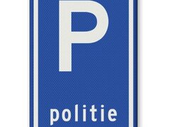 Semn parcare politie